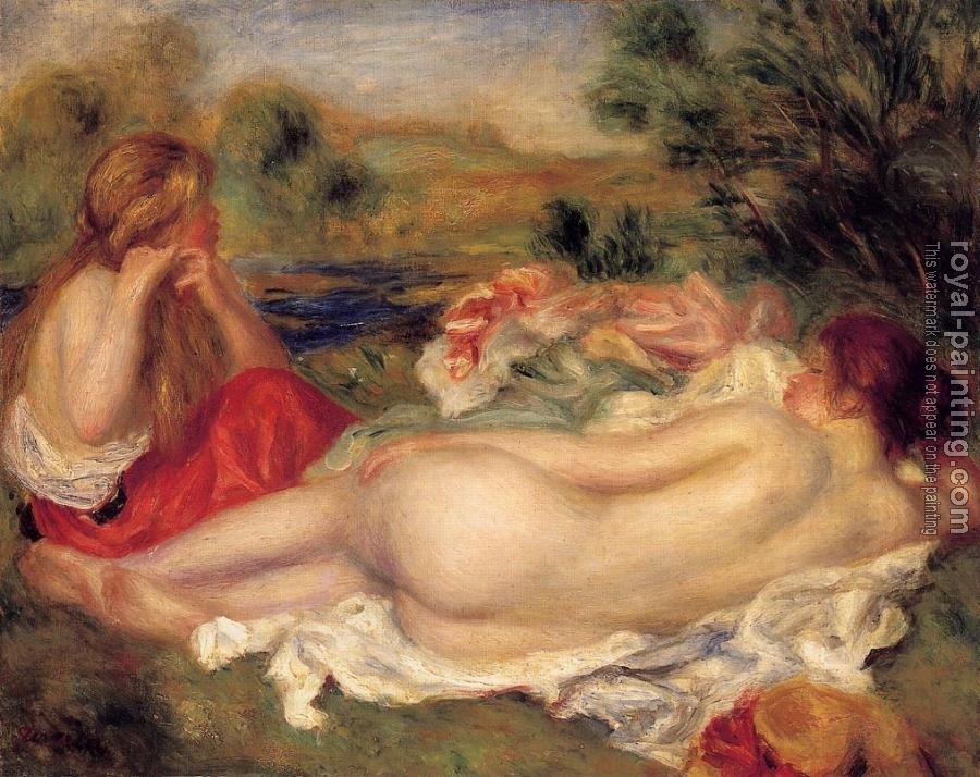 Pierre Auguste Renoir : Two Bathers Pierre Auguste Renoir : Two Bathers